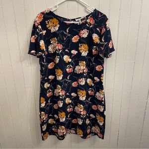 Maurice’s women’s Floral Short Sleeve Summer Dress Size Large